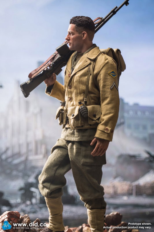 WWII US 2nd Ranger Battalion Series 2 - Private First Class Reiben image 7