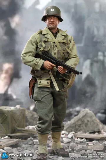 WWII US 2nd Ranger Battalion Series 3 - Captain Miller