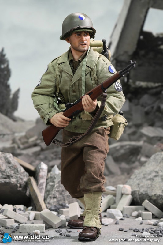 WWII US 29th Infantry Technician - Corporal Upham image 2