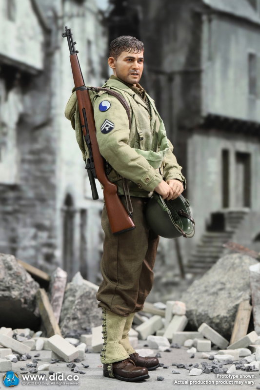 WWII US 29th Infantry Technician - Corporal Upham image 3