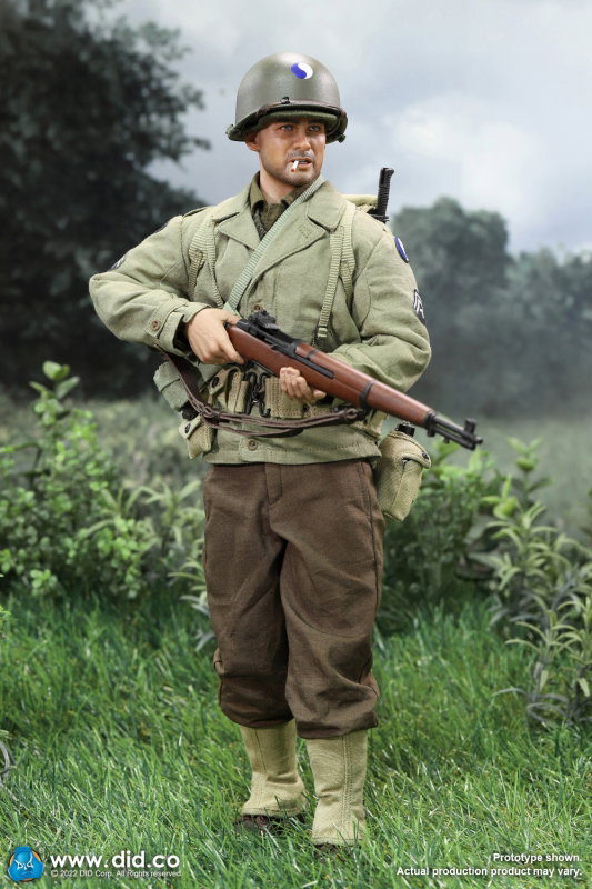 WWII US 29th Infantry Technician - Corporal Upham image 8