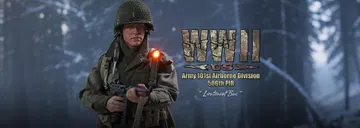 WWII US Army 101st Airborne Division 506th PIR - Lieutenant Buck