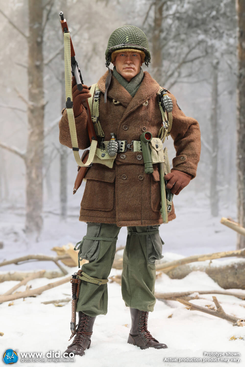 WWII US Army 101st Airborne Division 506th PIR - Lieutenant Buck image 2
