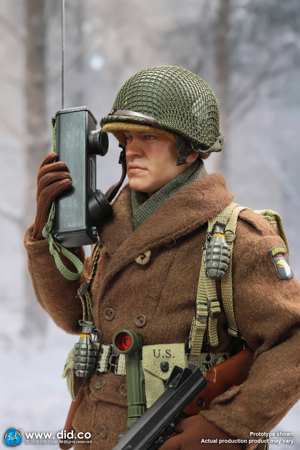 WWII US Army 101st Airborne Division 506th PIR - Lieutenant Buck image 3