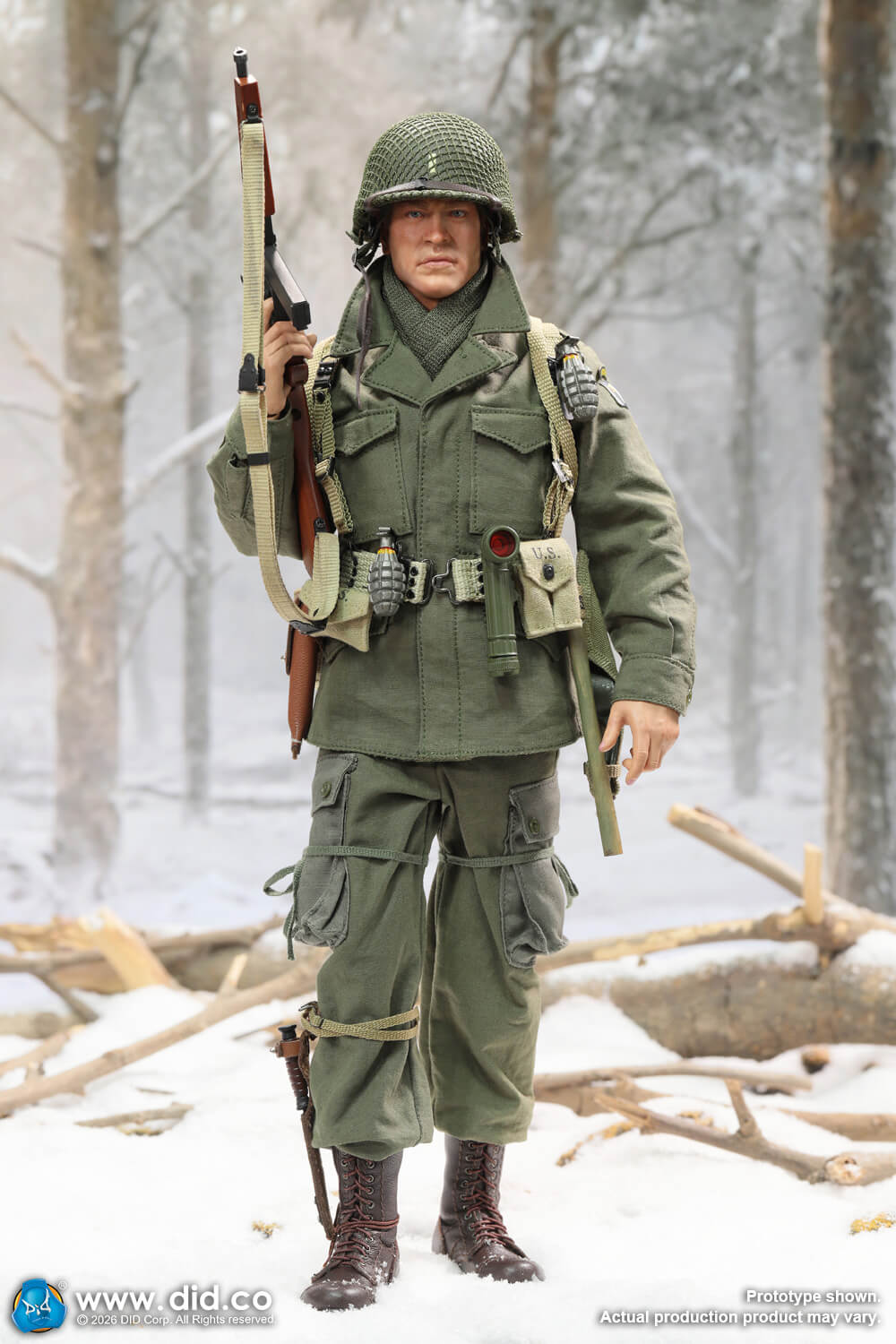 WWII US Army 101st Airborne Division 506th PIR - Lieutenant Buck image 6