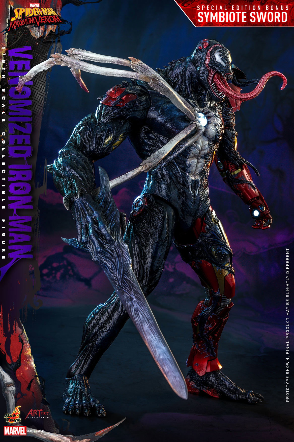 Spider-Man: Maximum Venom - Venomized Iron Man [With Bonus Accessory] image 3