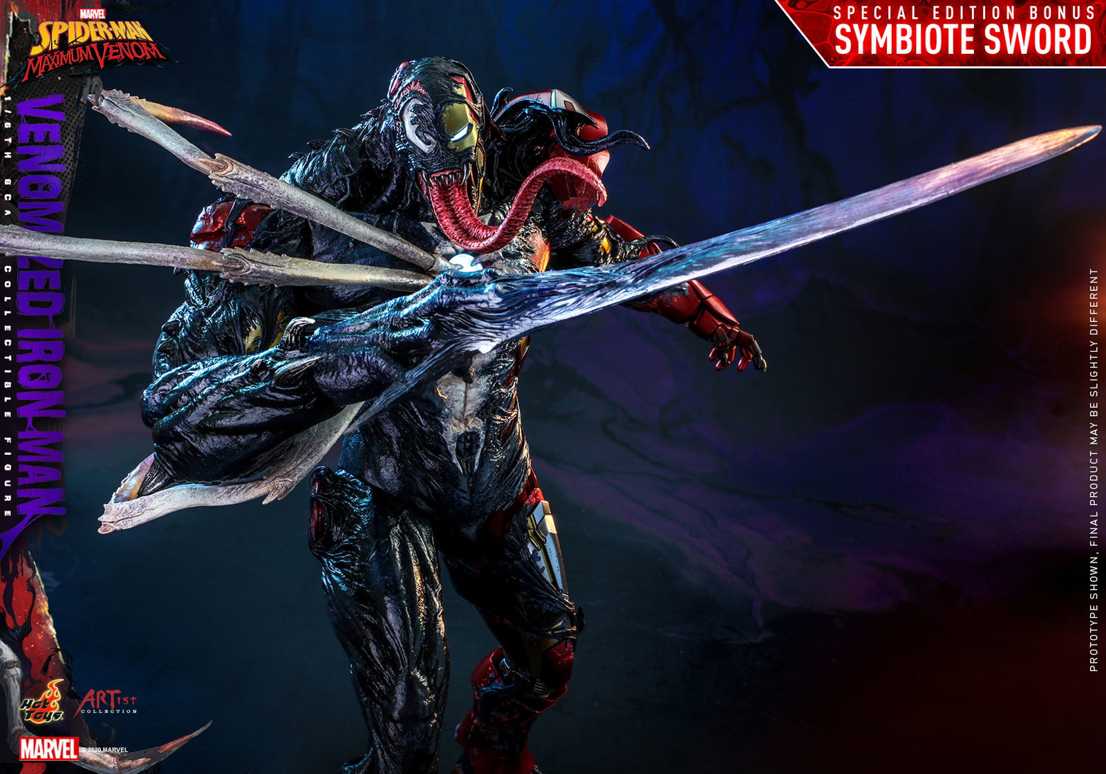 Spider-Man: Maximum Venom - Venomized Iron Man [With Bonus Accessory] image 4