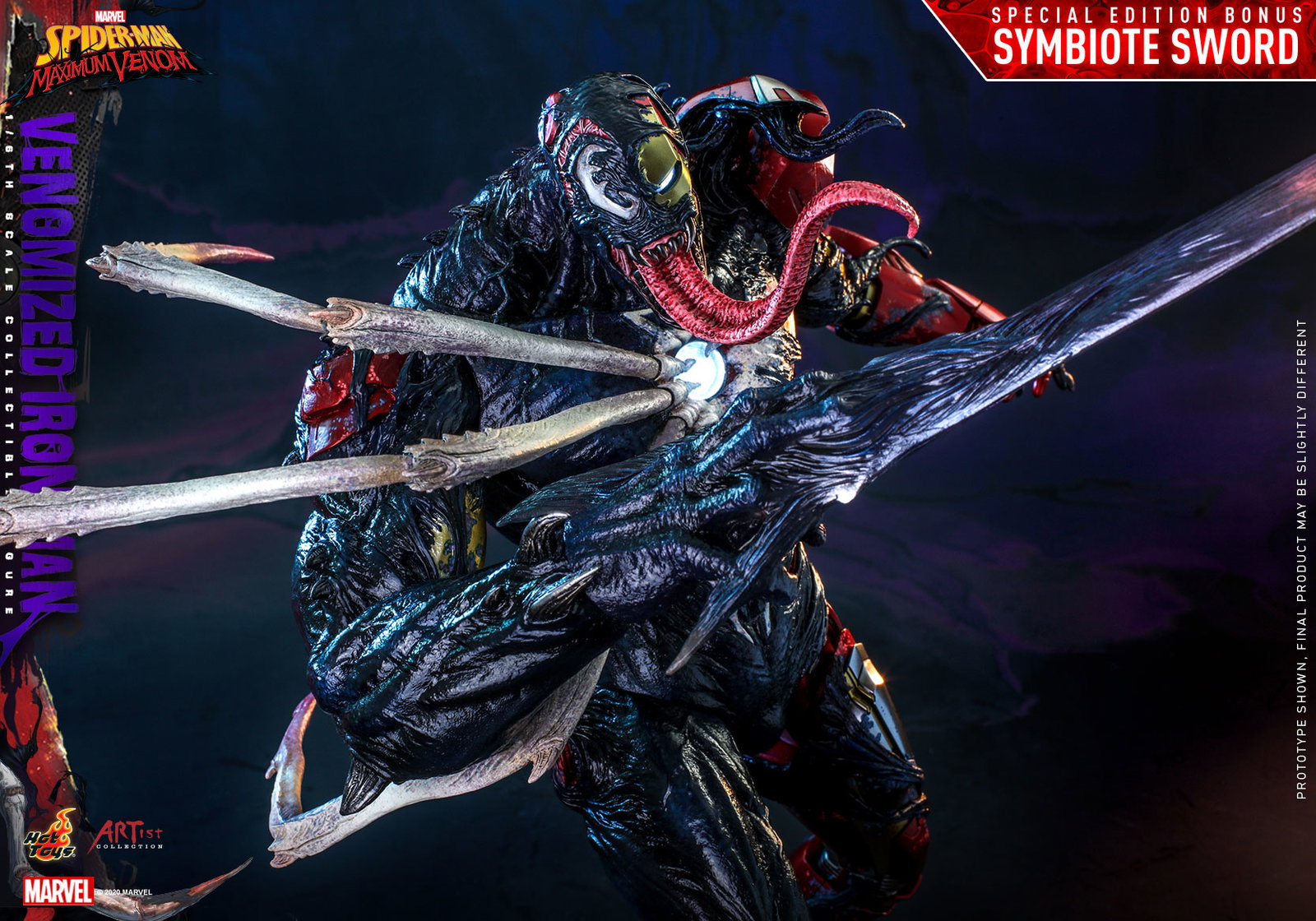 Spider-Man: Maximum Venom - Venomized Iron Man [With Bonus Accessory] image 5
