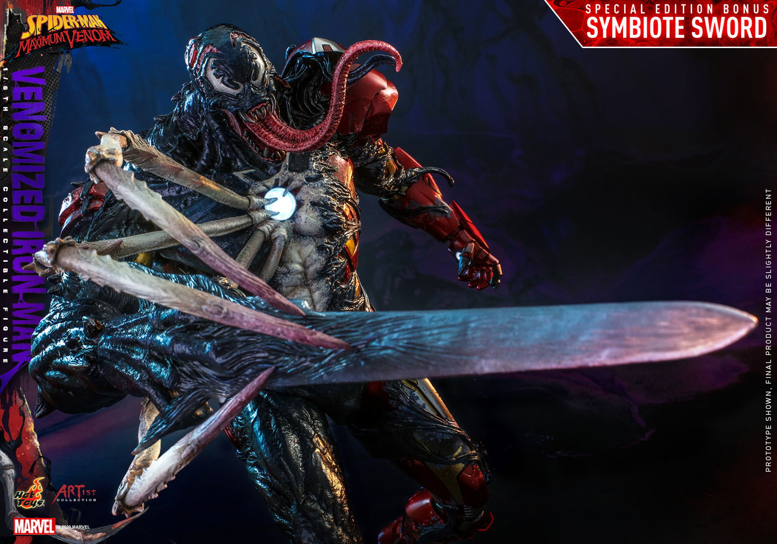 Spider-Man: Maximum Venom - Venomized Iron Man [With Bonus Accessory] image 6