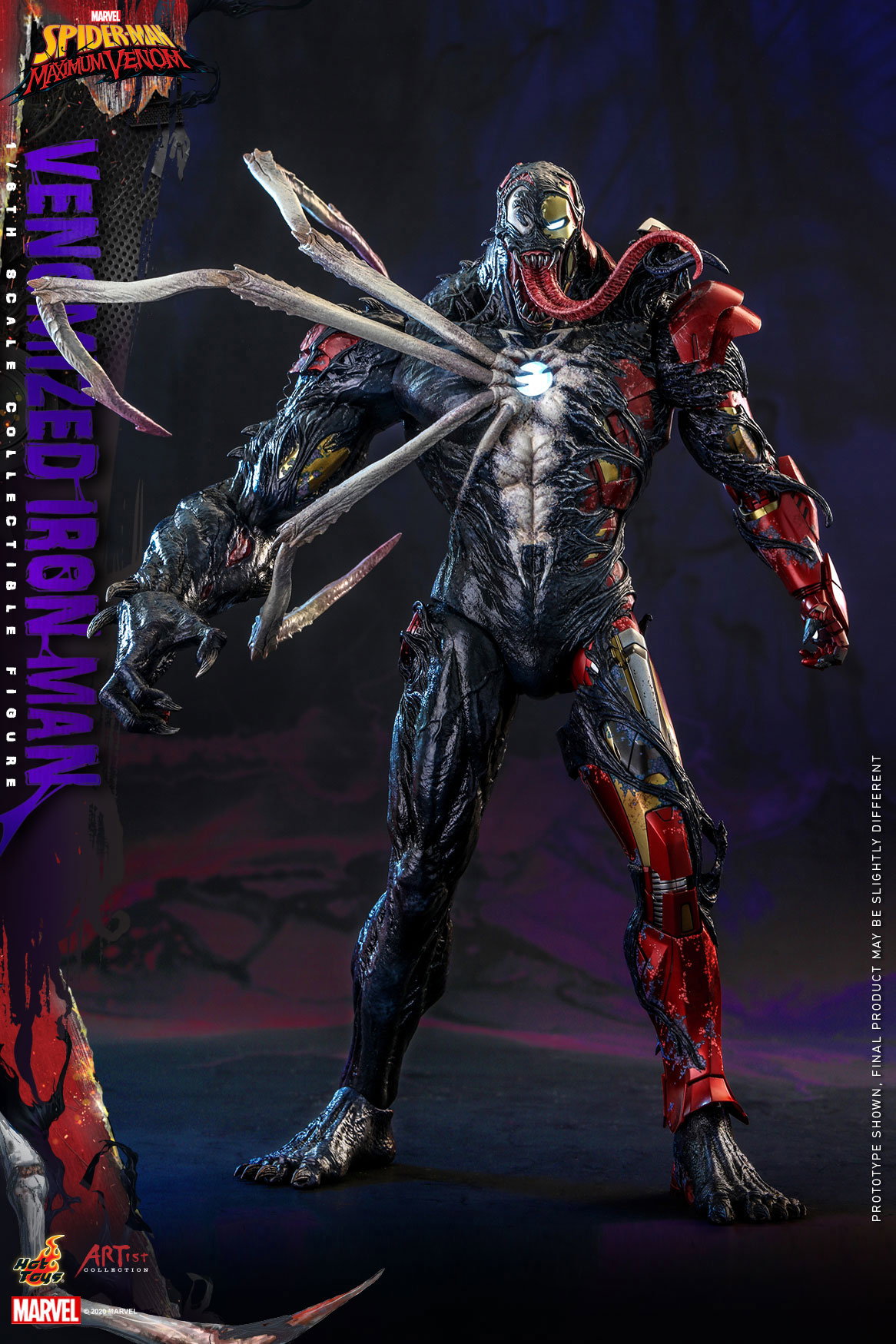 Spider-Man: Maximum Venom - Venomized Iron Man [With Bonus Accessory] image 7