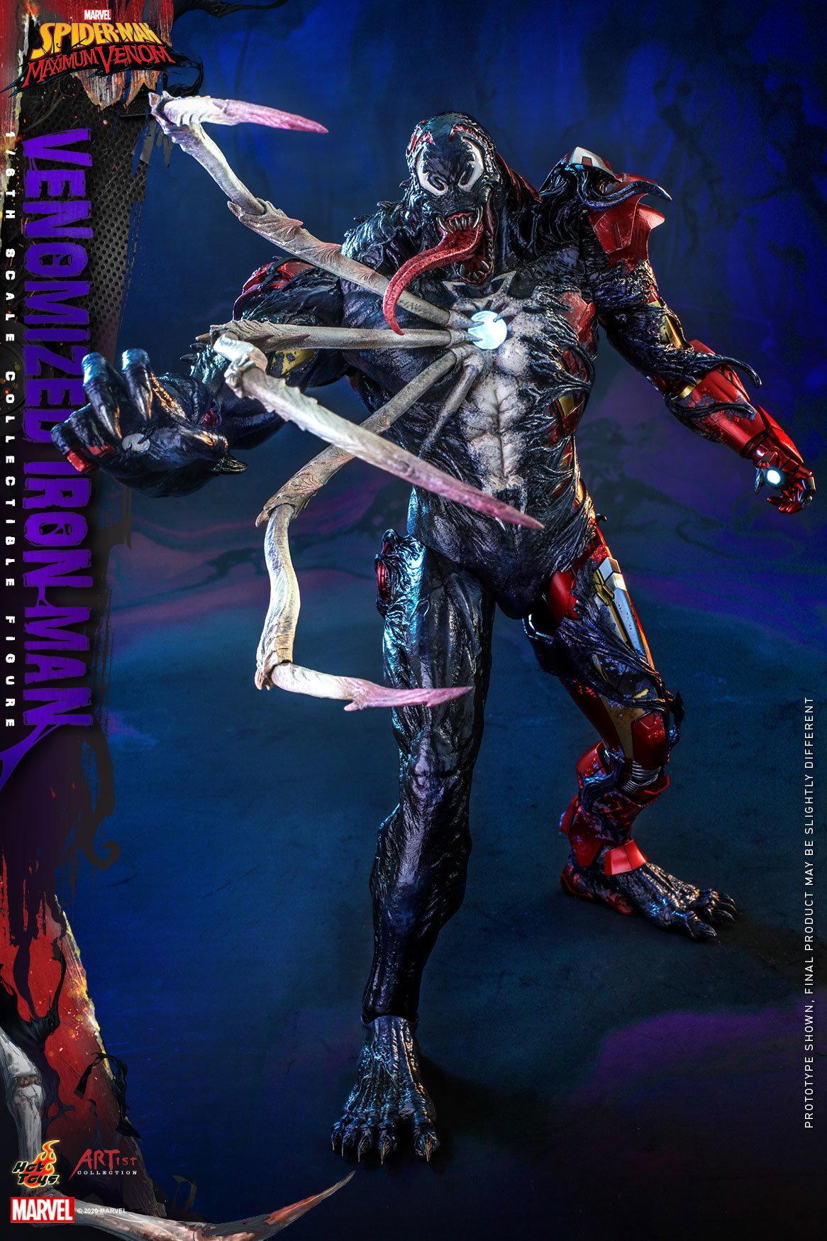 Spider-Man: Maximum Venom - Venomized Iron Man [With Bonus Accessory] image 9