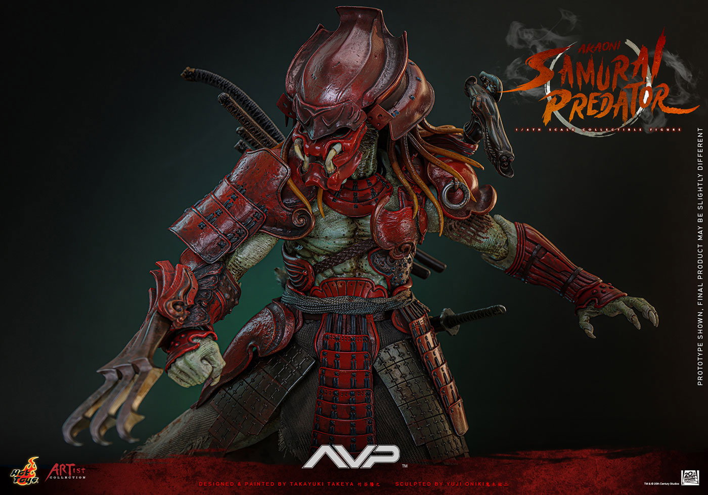 Alien vs. Predator - Akaoni Samurai Predator (By Takeya x Oniki) image 10