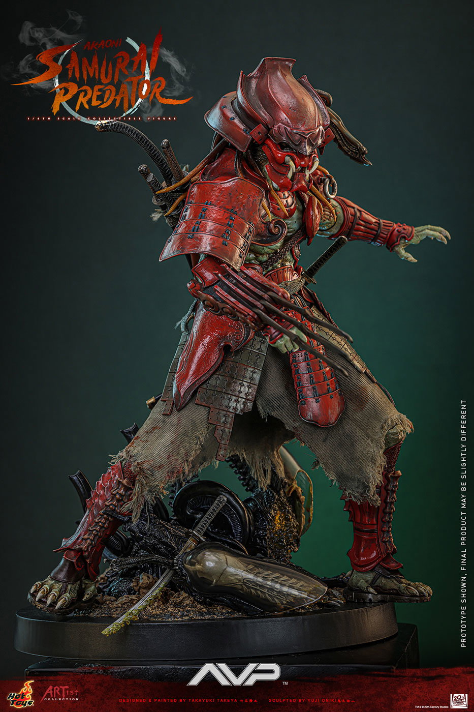 Alien vs. Predator - Akaoni Samurai Predator (By Takeya x Oniki) image 3