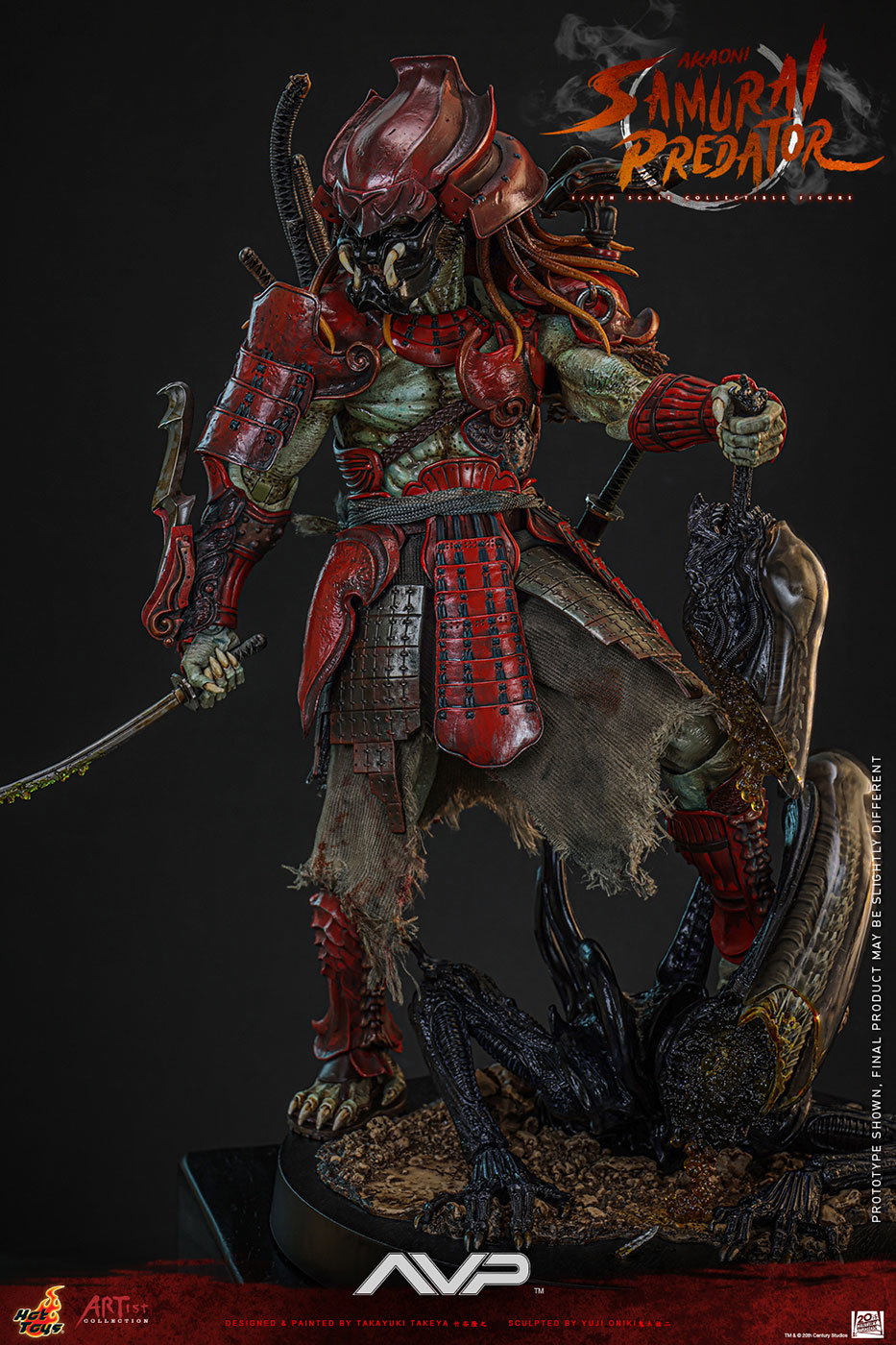 Alien vs. Predator - Akaoni Samurai Predator (By Takeya x Oniki) image 6