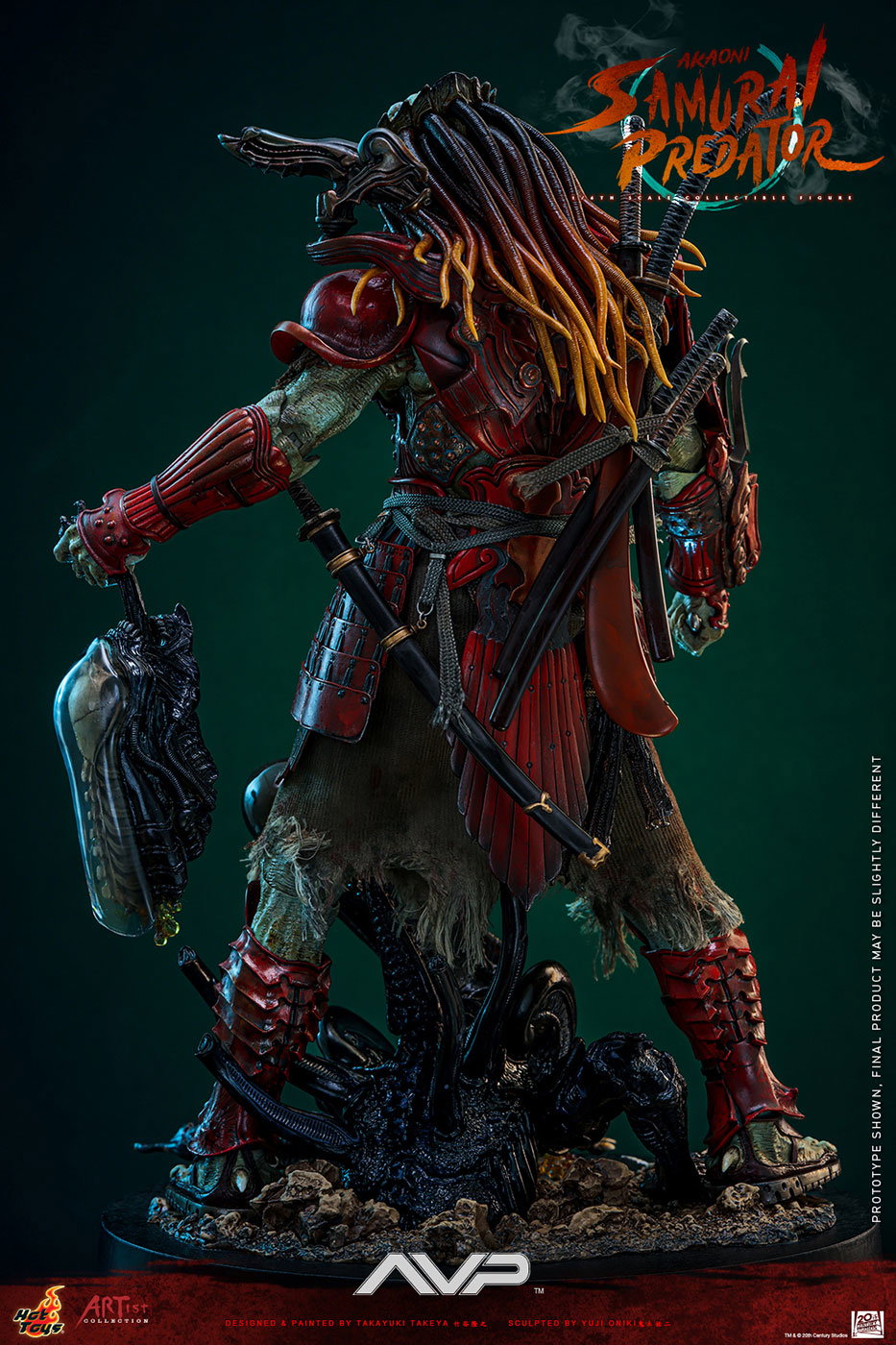 Alien vs. Predator - Akaoni Samurai Predator (By Takeya x Oniki) image 8
