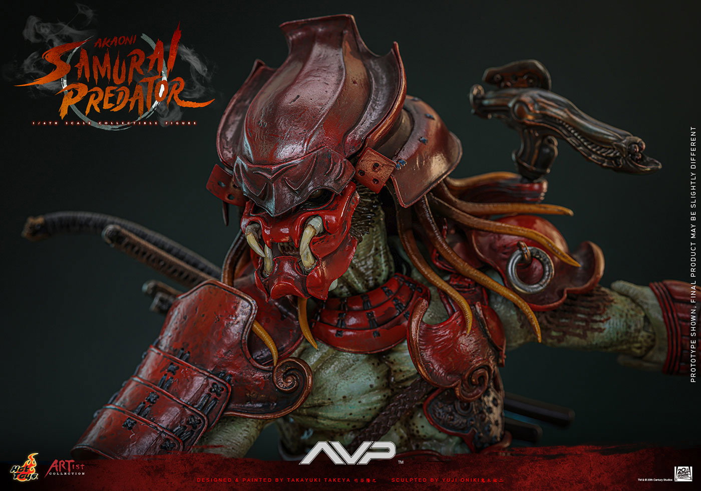 Alien vs. Predator - Akaoni Samurai Predator (By Takeya x Oniki) image 9