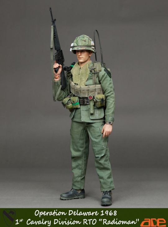 Operation Delaware 1968 - 1st Cavalry Division RTO Radio Telephone Operator
(Radioman) image 10