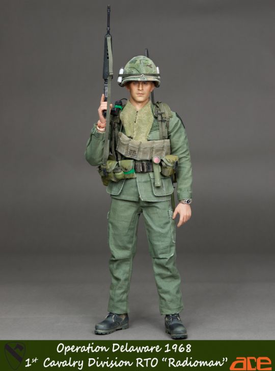 Operation Delaware 1968 - 1st Cavalry Division RTO Radio Telephone Operator
(Radioman) image 6