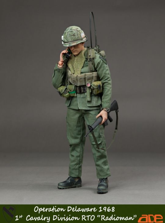 Operation Delaware 1968 - 1st Cavalry Division RTO Radio Telephone Operator
(Radioman) image 7