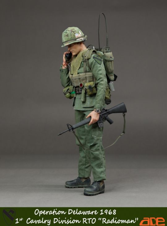 Operation Delaware 1968 - 1st Cavalry Division RTO Radio Telephone Operator
(Radioman) image 8