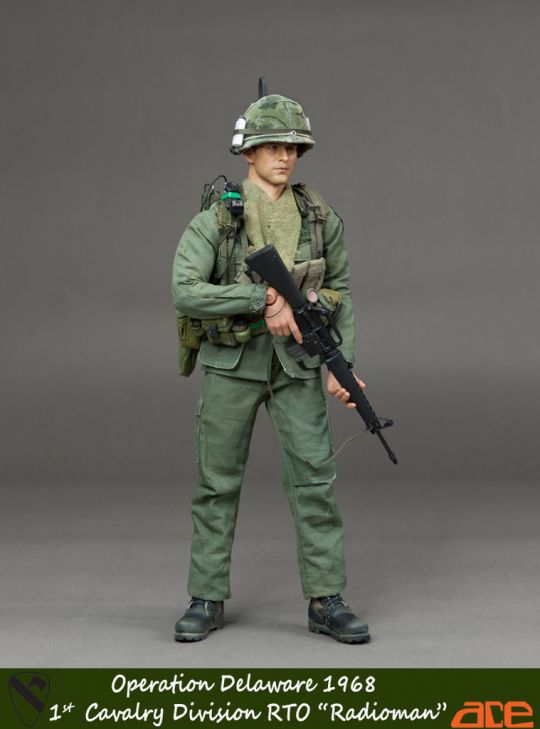 Operation Delaware 1968 - 1st Cavalry Division RTO Radio Telephone Operator
(Radioman) image 9