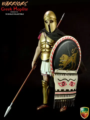 Warriors - Greek Hoplite (Bronze Helmet Version)
