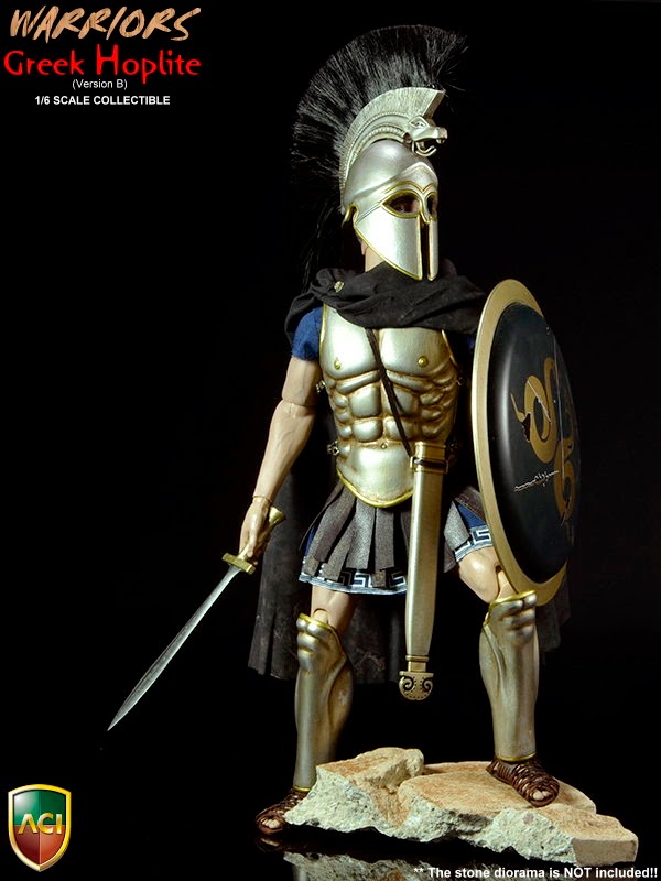 Warriors - Greek Hoplite (Silver Helmet Version) image 3