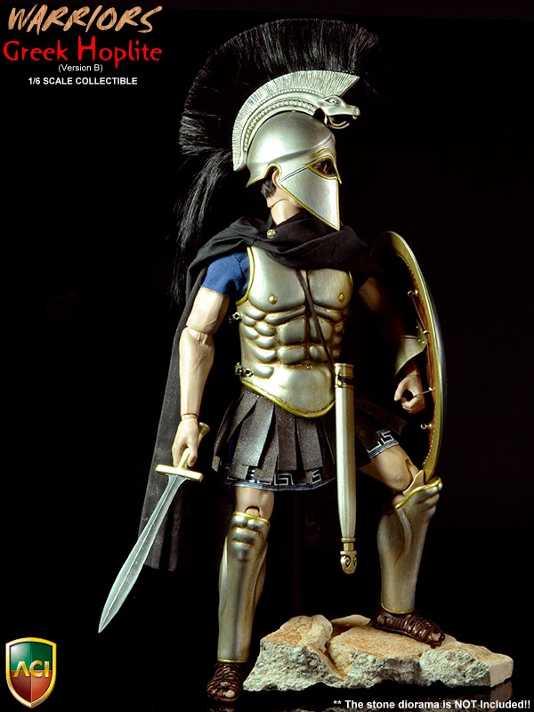 Warriors - Greek Hoplite (Silver Helmet Version) image 4