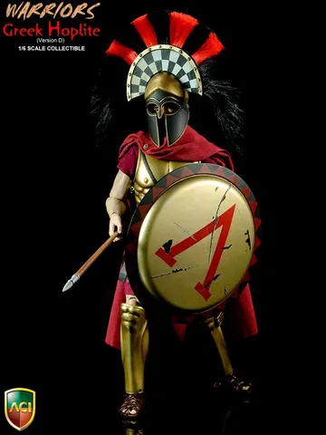 Warriors - Greek Hoplite (Transverse Crest Version)