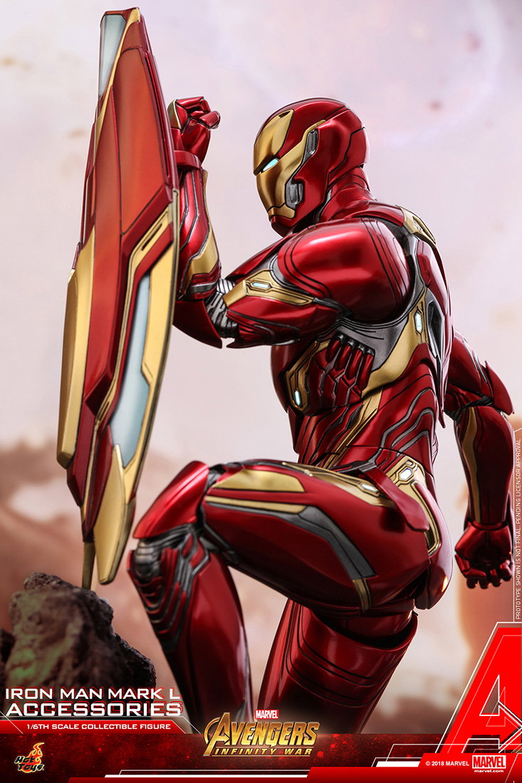 Avengers: Infinity War - Iron Man Mark 50 Expansion Parts Set image 10