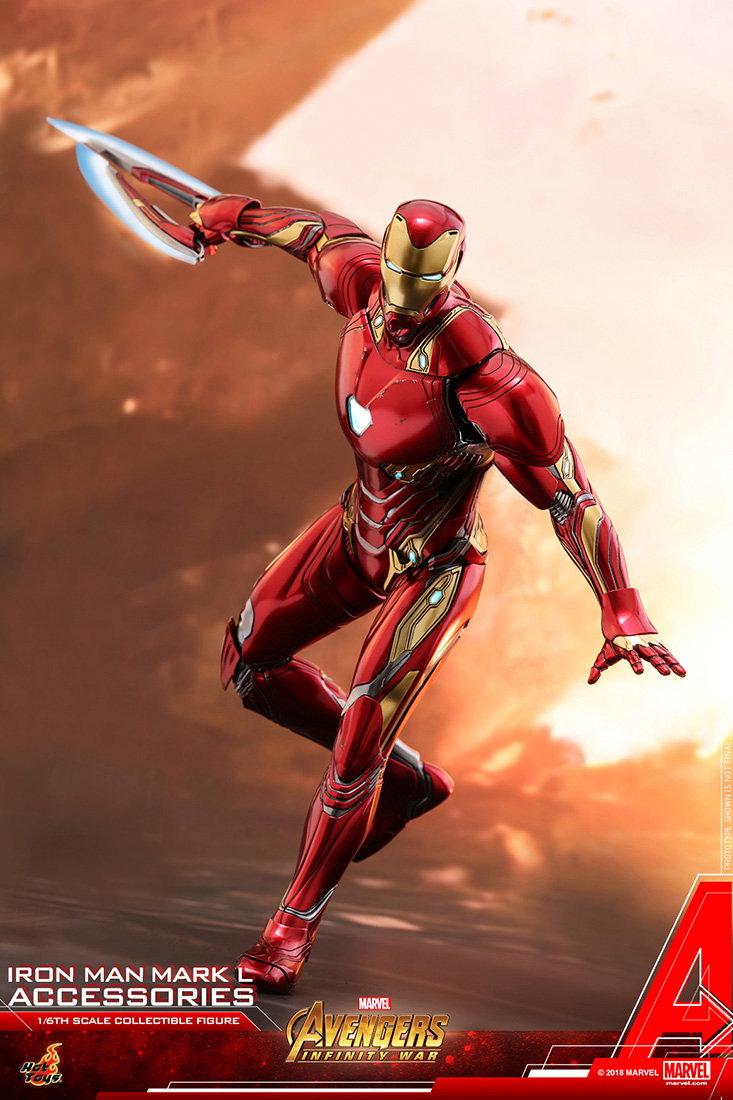 Avengers: Infinity War - Iron Man Mark 50 Expansion Parts Set image 6