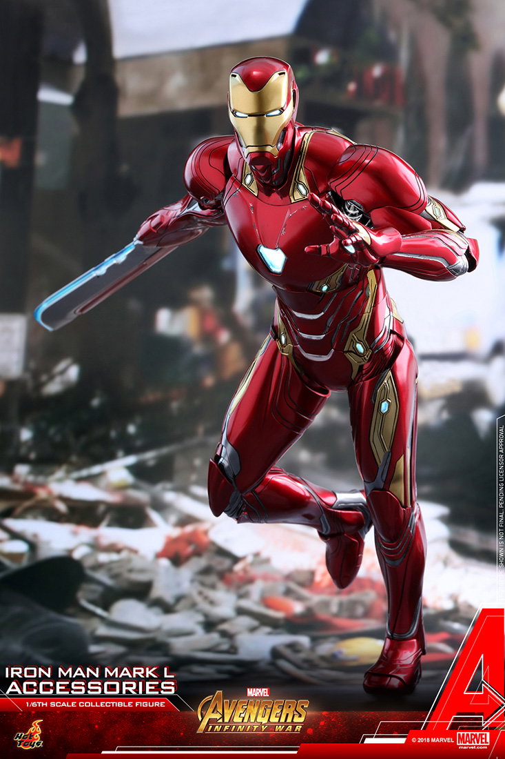 Avengers: Infinity War - Iron Man Mark 50 Expansion Parts Set image 8