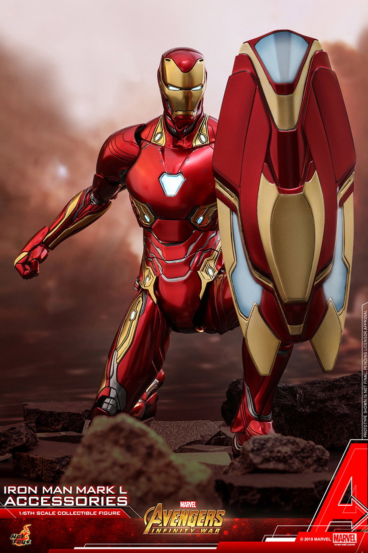 Avengers: Infinity War - Iron Man Mark 50 Expansion Parts Set image 9