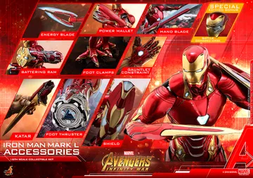 Avengers: Infinity War - Iron Man Mark 50 Expansion Parts Set [With Bonus Accessory]
