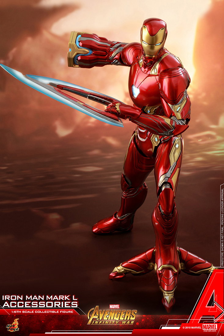 Avengers: Infinity War - Iron Man Mark 50 Expansion Parts Set [With Bonus Accessory] image 10