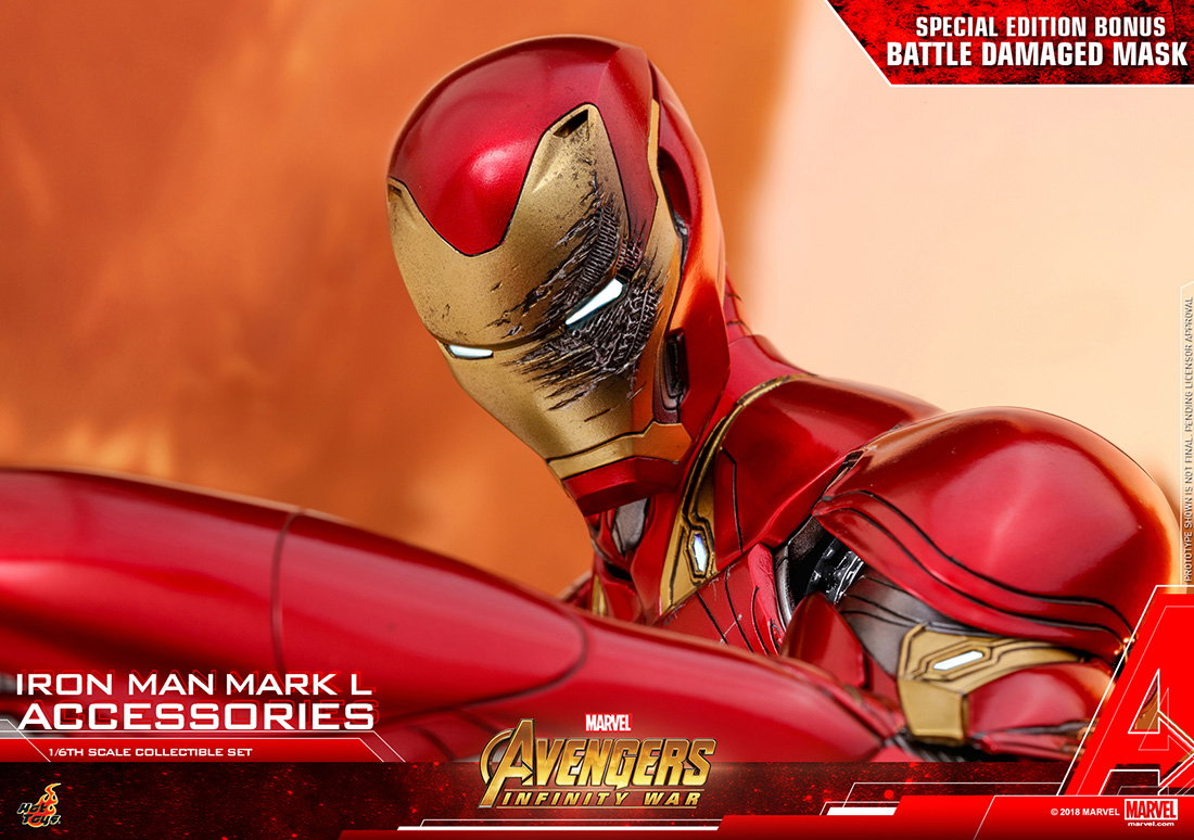 Avengers: Infinity War - Iron Man Mark 50 Expansion Parts Set [With Bonus Accessory] image 2