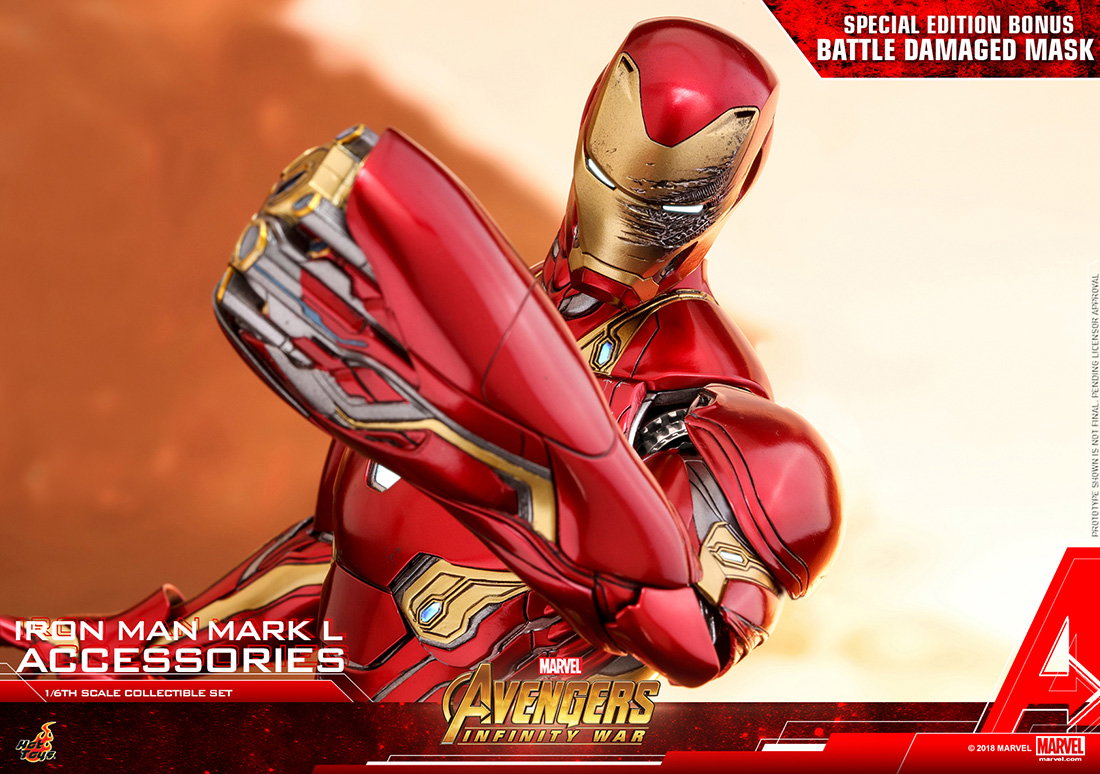 Avengers: Infinity War - Iron Man Mark 50 Expansion Parts Set [With Bonus Accessory] image 3