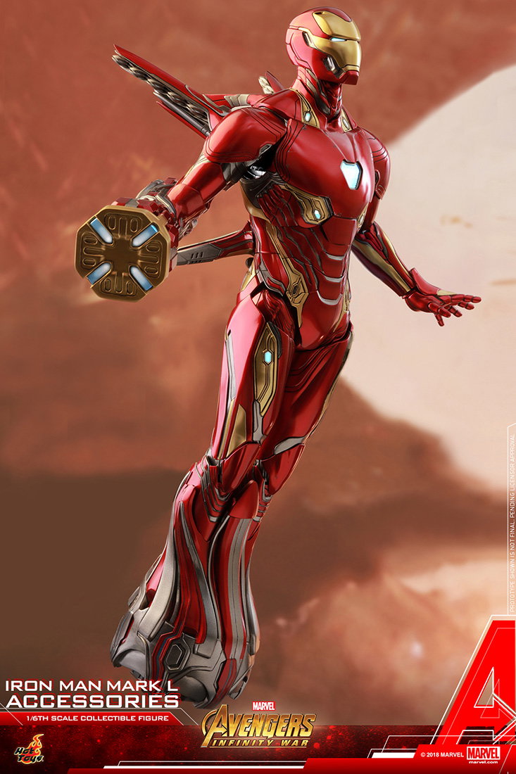 Avengers: Infinity War - Iron Man Mark 50 Expansion Parts Set [With Bonus Accessory] image 4