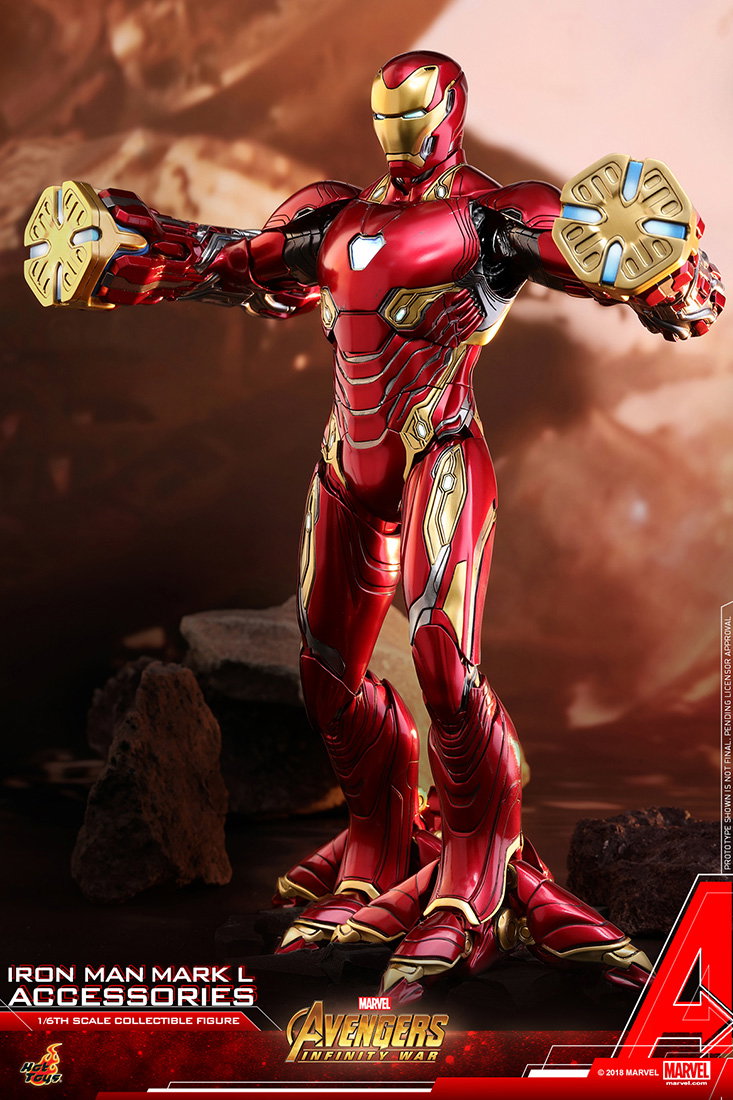 Avengers: Infinity War - Iron Man Mark 50 Expansion Parts Set [With Bonus Accessory] image 7