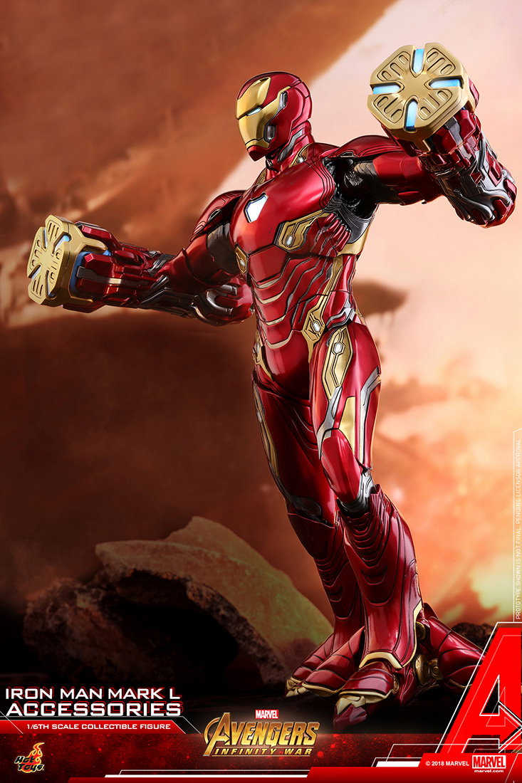 Avengers: Infinity War - Iron Man Mark 50 Expansion Parts Set [With Bonus Accessory] image 8