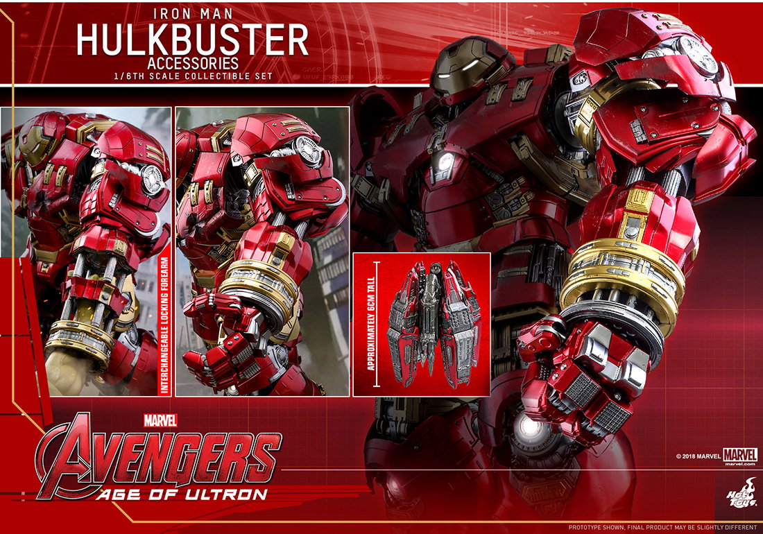 Avengers Age of Ultron - Hulkbuster Expansion Parts Set image 1