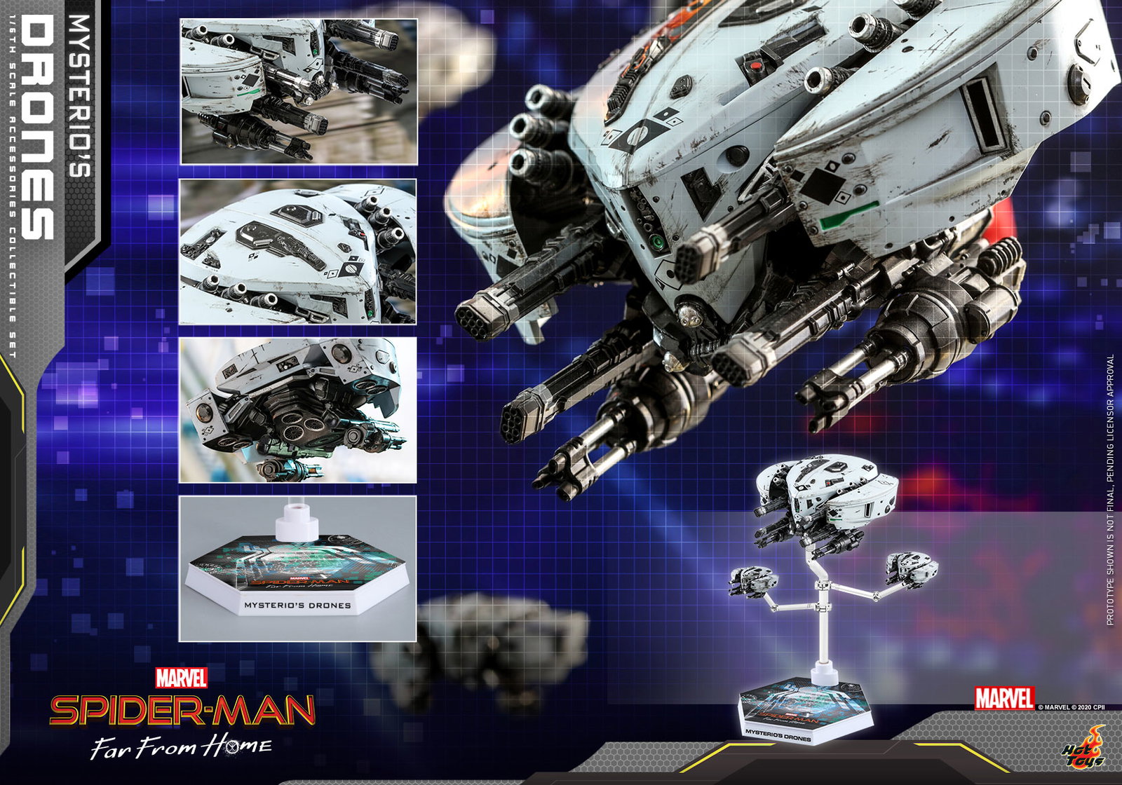 Spider-Man: Far From Home - Mysterio's Drones Set image 1