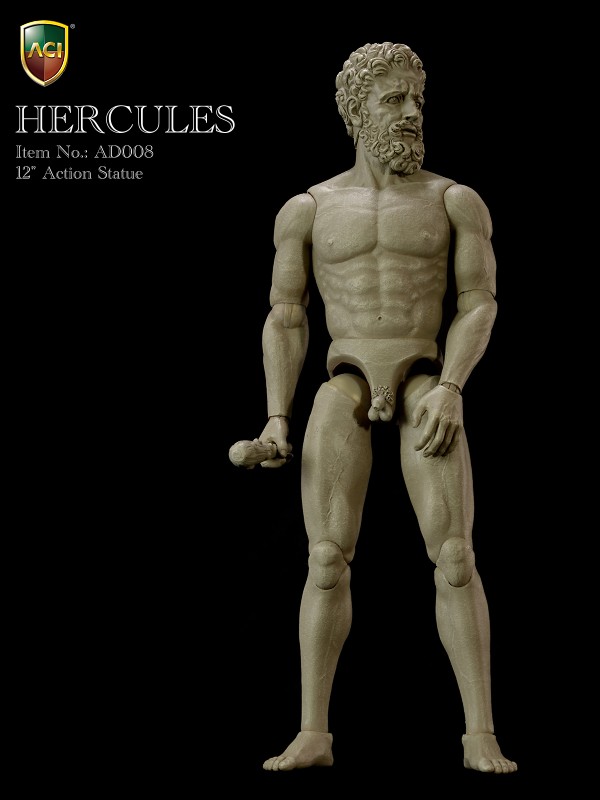 Hercules Statue (Marble-like Version) image 3