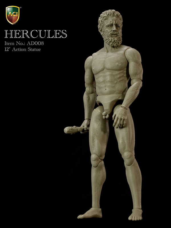 Hercules Statue (Marble-like Version) image 5