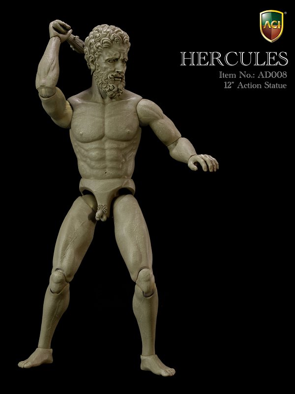 Hercules Statue (Marble-like Version) image 9