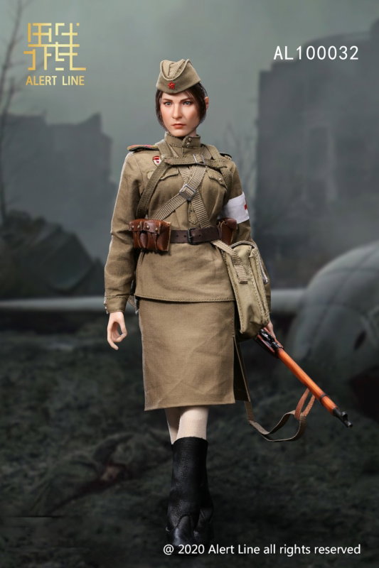 WWII Female Medical Soldier image 2