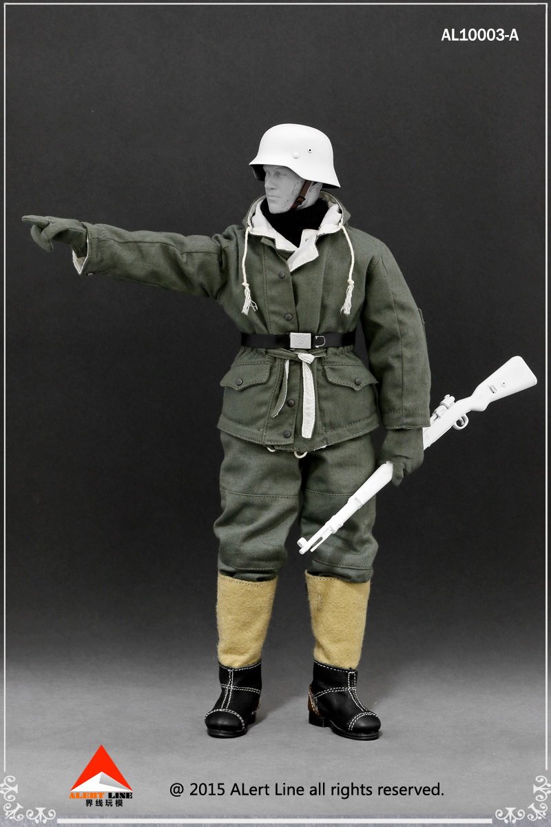 SS & Wehrmacht Snow Reversible Cotton Padded Jacket image 2