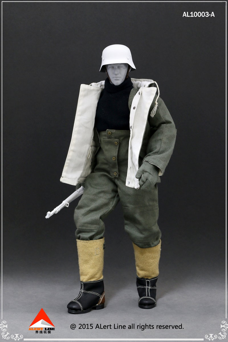 SS & Wehrmacht Snow Reversible Cotton Padded Jacket image 3
