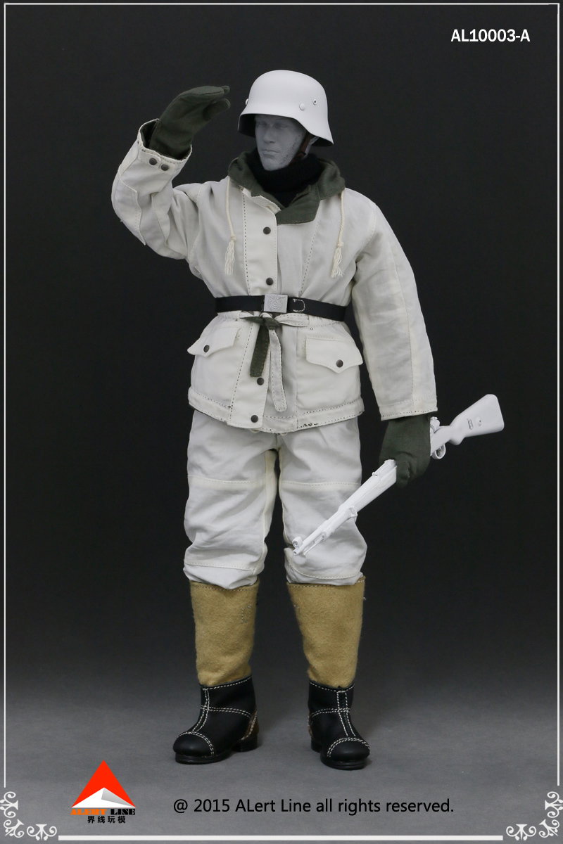 SS & Wehrmacht Snow Reversible Cotton Padded Jacket image 5