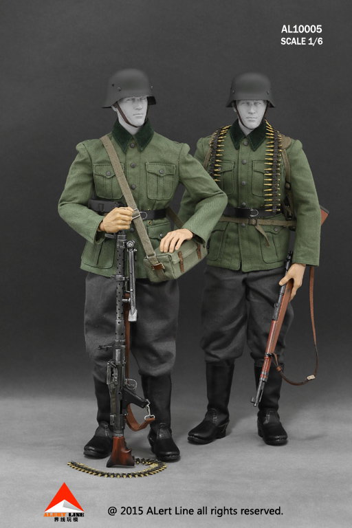 WWII Figure Accessories MG34 Machine Gun Suits image 9